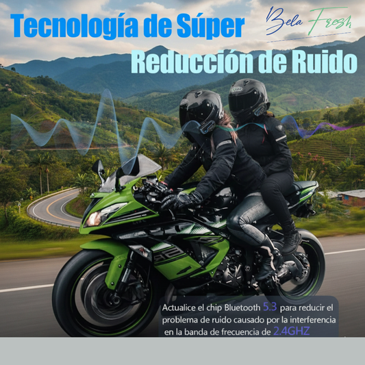🏍️ INTERCOMUNICADOR BLUETOOTH PARA CASCO KR-M1 🎧