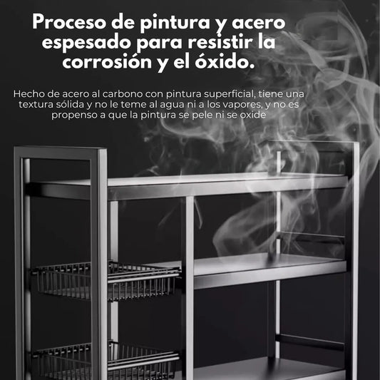 ORGANIZADOR METÁLICO 4N 34-80cm