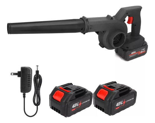 🍃 Soplador Eléctrico Recargable 48V – Potencia portátil para tu hogar y jardín💨🍃