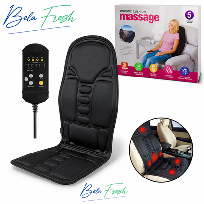 💺 Silla Masajeadora Portátil Térmica para Auto, Casa y Oficina