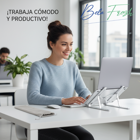 💻 BASE ERGONÓMICA AJUSTABLE PARA PORTÁTIL