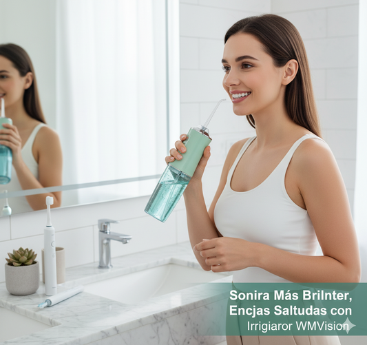 Irrigador Bucal Recargable – Limpieza Profesional en Casa y de Viaje