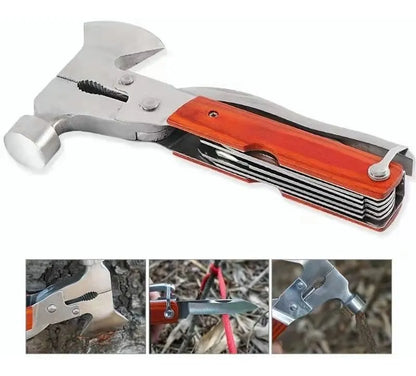 🏕️ HERRAMIENTA MULTIFUNCIONAL DE SUPERVIVENCIA — ¡TU ALIADO TODO TERRENO! 🔪