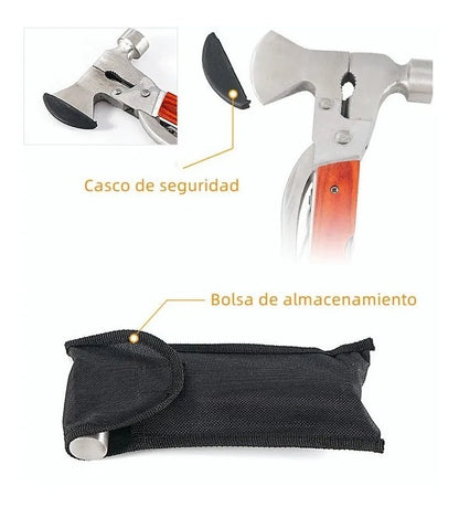 🏕️ HERRAMIENTA MULTIFUNCIONAL DE SUPERVIVENCIA — ¡TU ALIADO TODO TERRENO! 🔪