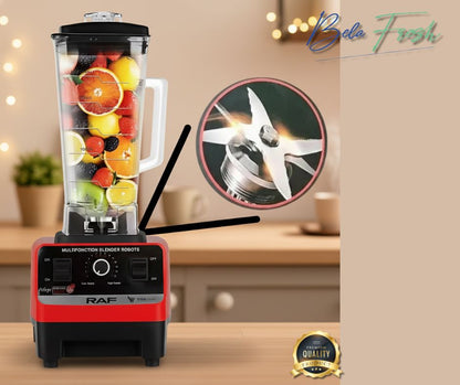 ✨🍹 Licuadora Profesional RAF 2.5L – Potencia, estilo y resultados de chef en tu cocina 🍲✨