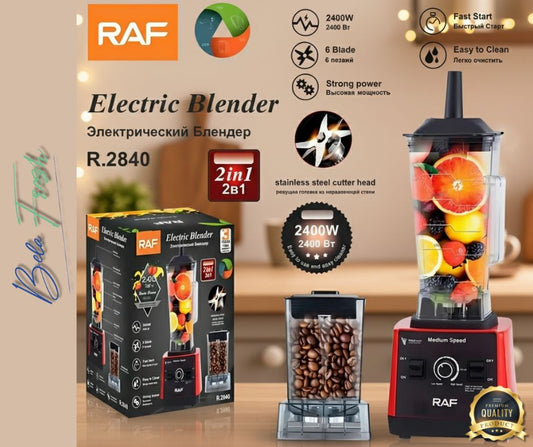 ✨🍹 Licuadora Profesional RAF 2.5L – Potencia, estilo y resultados de chef en tu cocina 🍲✨