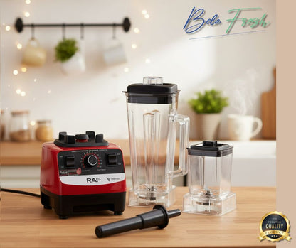 ✨🍹 Licuadora Profesional RAF 2.5L – Potencia, estilo y resultados de chef en tu cocina 🍲✨