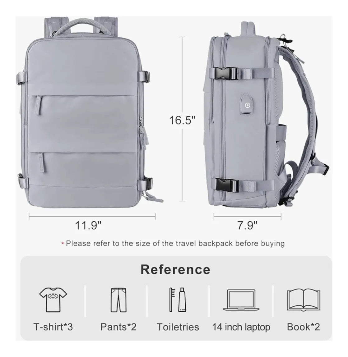 👉🎒Maleta de Mano Premium  – Cabina 30L Multifuncional 🎒👈
