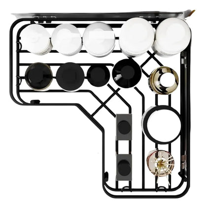🛁 Organizador Esquinero de Ducha 3 en 1 en Acero – Sin Taladro, Resistente y Elegante