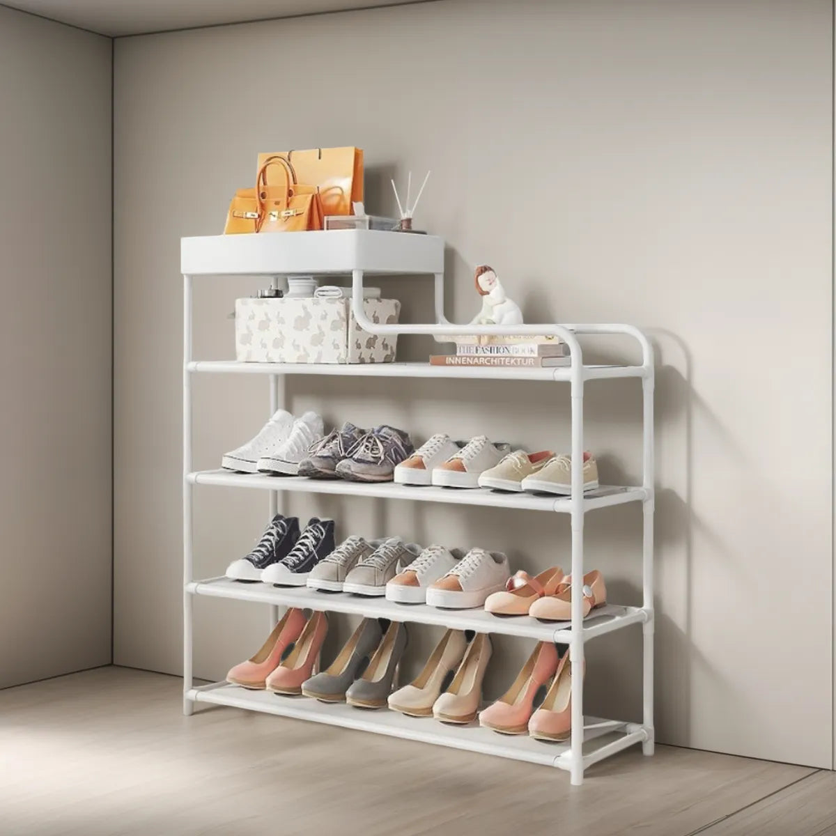 Organizador Zapatero Moderno De 5 Niveles