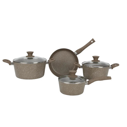 Set Bateria De Ollas 12 Piezas Juego De Ollas Y Sartenes