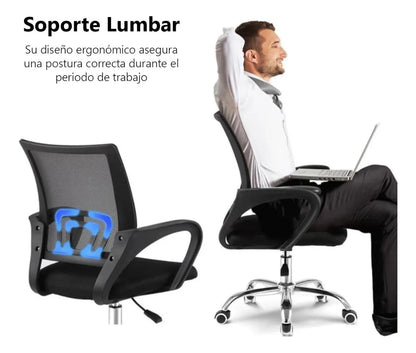 🪑Silla Ejecutiva Ergonómica de Oficina en Malla – Confort y Estilo en un Solo Diseño 🗄👔