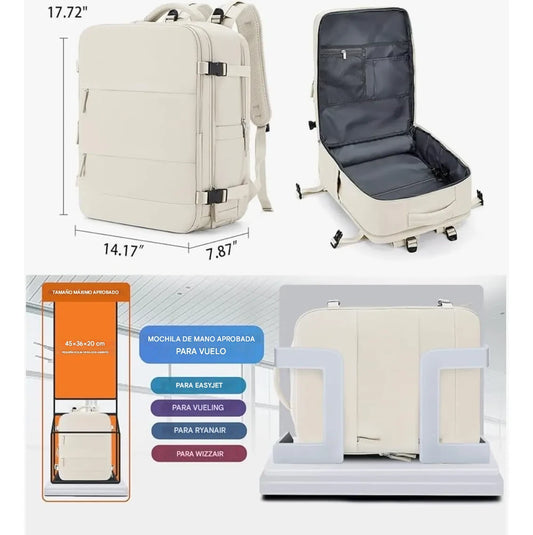 🎒 Maleta de Mano Impermeable 3 en 1 – Viaja Más Ligero, Viaja Mejor ✈️