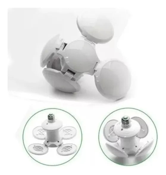💡 LÁMPARA LED PLEGABLE E27 CON PARLANTE BLUETOOTH 🔊