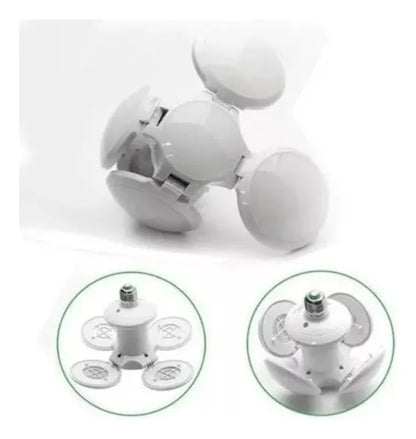 💡 LÁMPARA LED PLEGABLE E27 CON PARLANTE BLUETOOTH 🔊