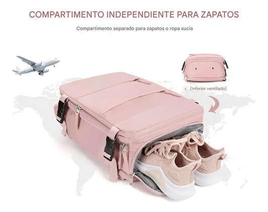🎒 Maleta de Mano Impermeable 3 en 1 – Viaja Más Ligero, Viaja Mejor ✈️