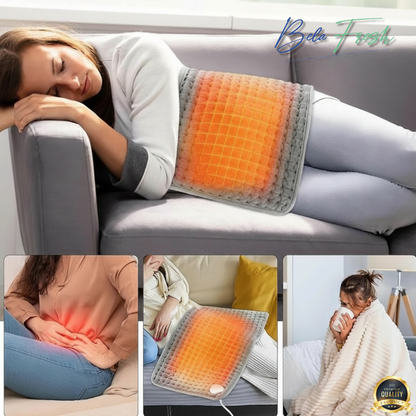 ✨ Almohadilla Térmica Eléctrica Regulable – Gris ✨