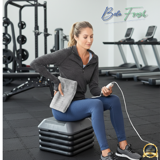 ✨ Almohadilla Térmica Eléctrica Regulable – Gris ✨