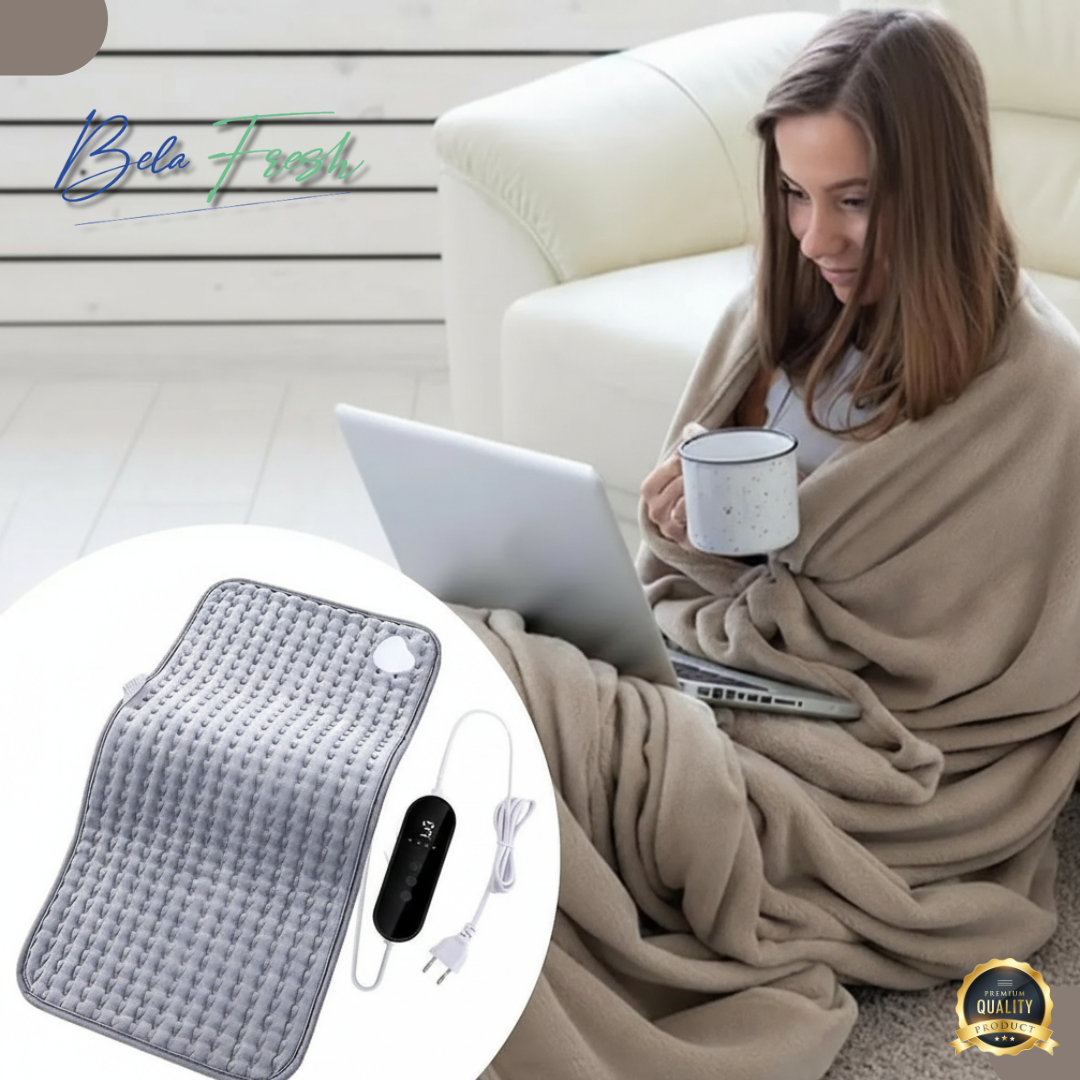✨ Almohadilla Térmica Eléctrica Regulable – Gris ✨