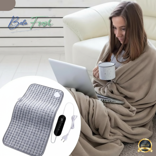 ✨ Almohadilla Térmica Eléctrica Regulable – Gris ✨