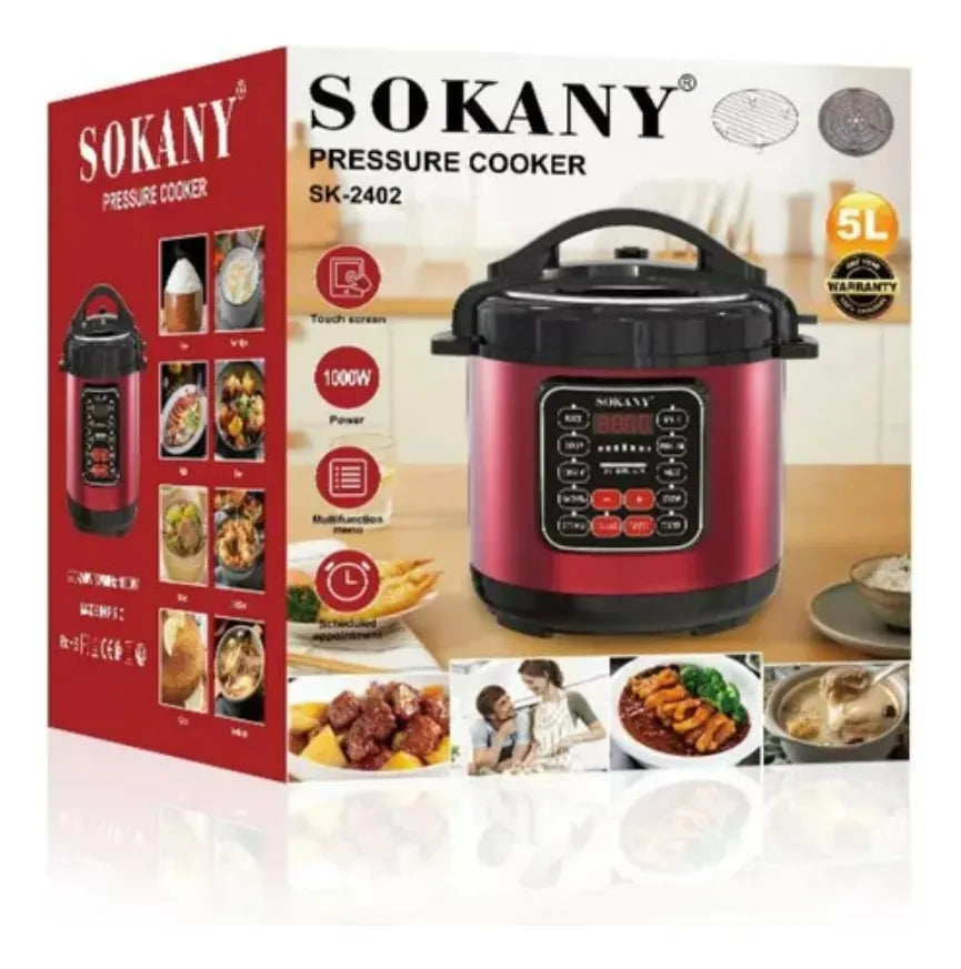 Olla de Presión Multifuncional Sokany