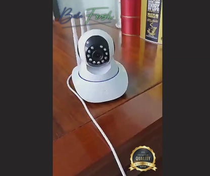 🔐📹 Cámara de Seguridad 3 Antenas V380 Pro Q5X – Protección Inteligente 24/7