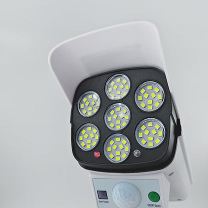 Lámpara Solar con Control Remoto y Sensor de Movimiento – Seguridad y Ahorro de Energía 🌞💡