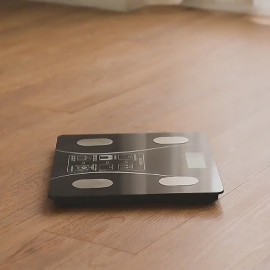 Bascula Bluetooth Pesa Inteligente Balanza Personal Con Pantalla Digital