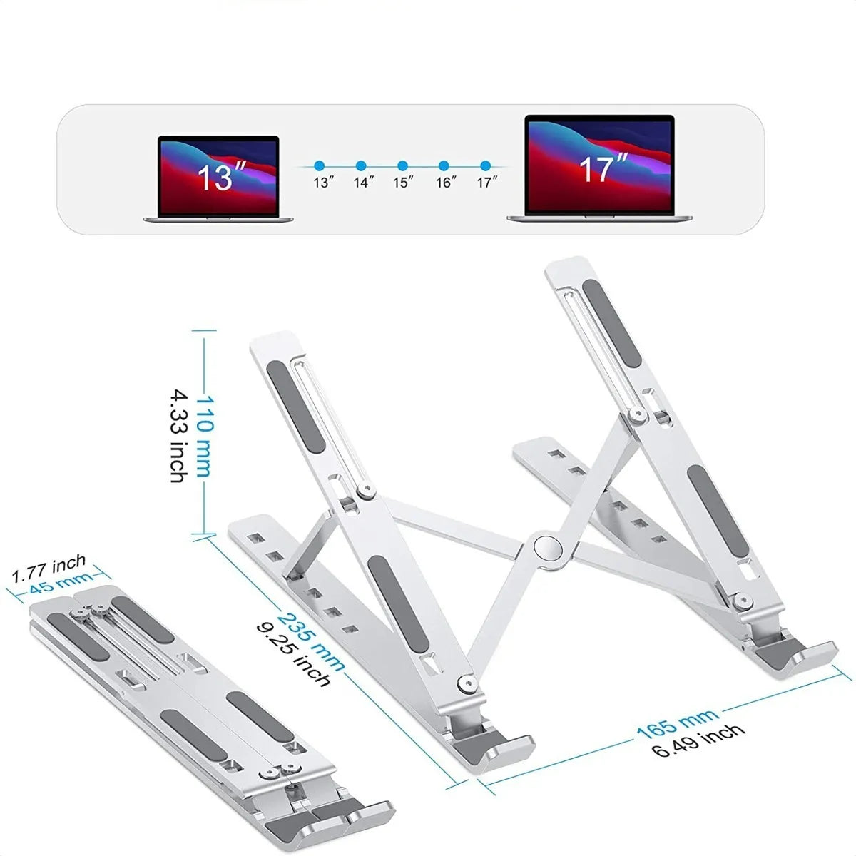 💻 BASE ERGONÓMICA AJUSTABLE PARA PORTÁTIL